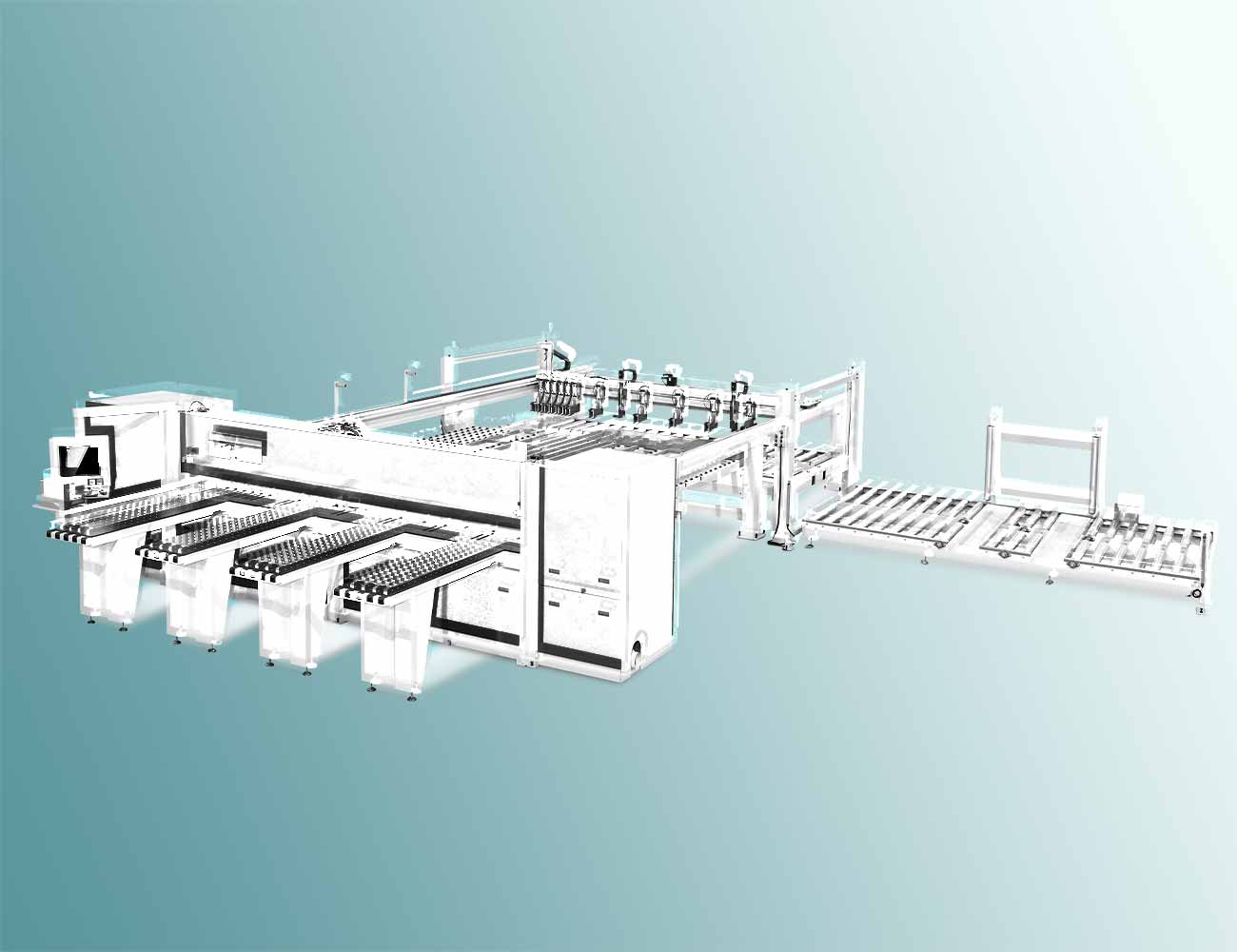 SawMach PRO-420RLR (İçten Çevirmeli)